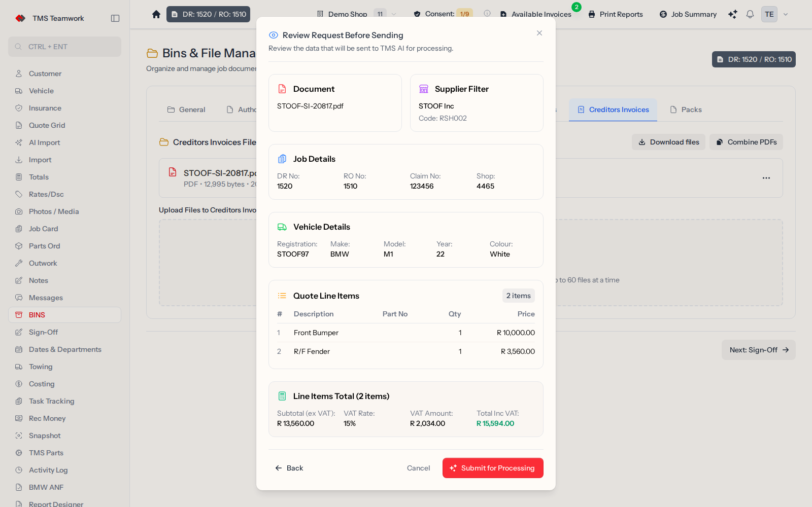 AI Document Processing